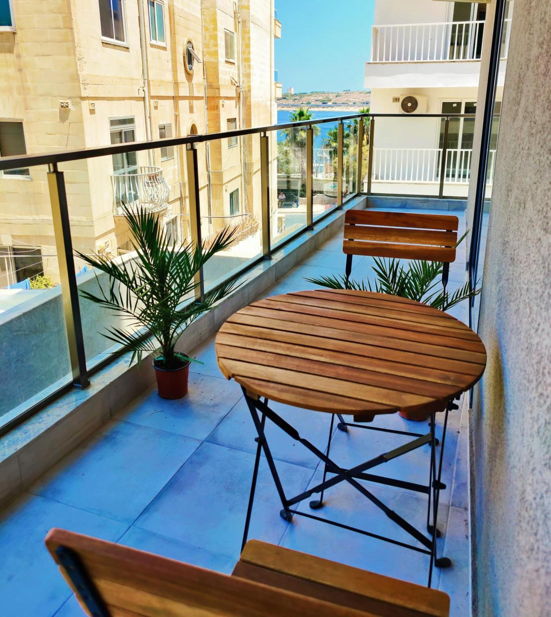 Diamond Residence Qawra - Side Sea View セント・ポールズ・ベイ エクステリア 写真